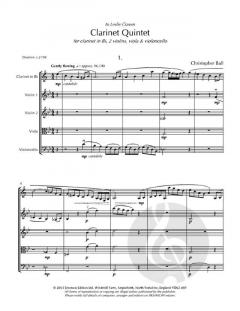 Clarinet Quintet von Christopher Ball 