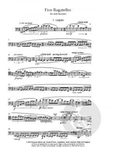 Five Bagatells von Graham Sheen 