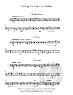 26 Melodic Studies von Graham Sheen 