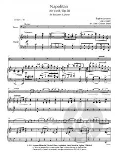 Napolitan op.28 von Eugene Jancourt 