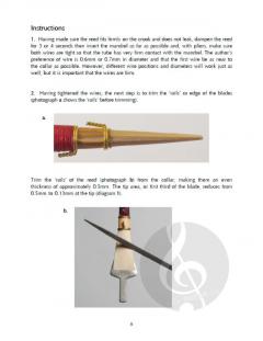 The Bassoon Reed von Mordechai Rechtman 