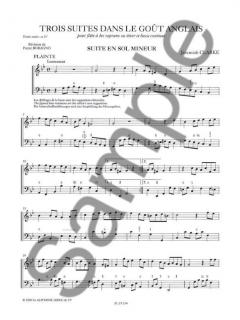 Trois Suites Dans Le Gout Anglais 