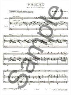 Priere von Robert Clerisse für Posaune und Klavier im Alle Noten Shop kaufen