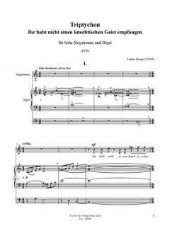 Triptychon von Lothar Graap 