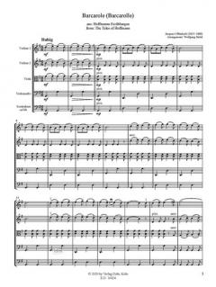 Barcarole von Jacques Offenbach 