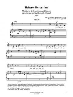 Heiteres Herbarium (1986) von Lothar Graap 