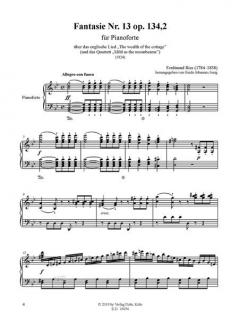 Fantasie Nr. 13 von Ferdinand Ries 