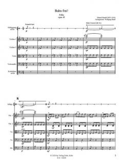 Bahn frei! op. 45 von Eduard Strauss 