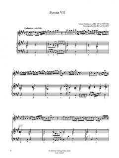 Der brauchbare Virtuoso 3 für Violine und Basso continuo von Johann Mattheson im Alle Noten Shop kaufen