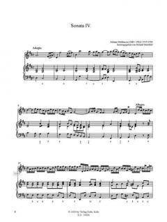 Der brauchbare Virtuoso 2 für Violine und Basso continuo von Johann Mattheson im Alle Noten Shop kaufen