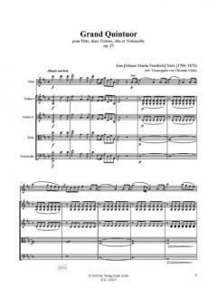 Grand Quintuor von Johann Friedrich Nisle 