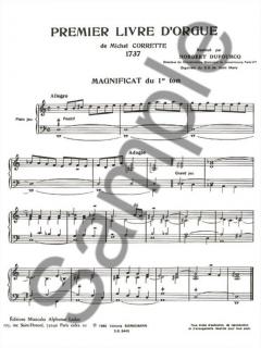 Livre D'Orgue No.1 von Corrette 