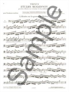 30 Etudes Modernes von Henri Couillaud 