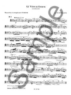 Etudes De Style D Apres Bordogni Vol. 1 von Henri Couillaud 