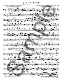 10 Caprices von Henri Couillaud 