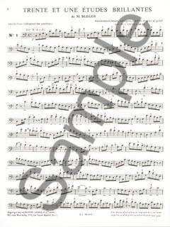 31 Etudes Brillantes von M. Bleger 