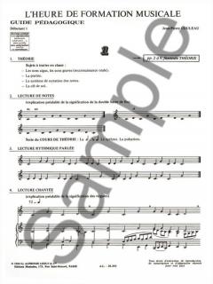 Heure De Formation Musicale von Jean-Pierre Couleau 