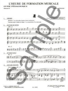Heure De Formation Musicale von Jean-Pierre Couleau 