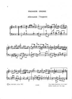 Pieces De Clavecin Livre 1 von François Couperin 