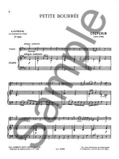 François Couperin: Petite Bourree 