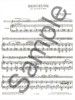 Berceuse von Jean-Michel Damase für Horn und Klavier