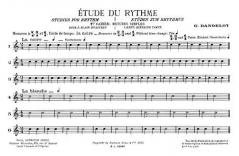 Etude Du Rythme Vol. 1 von Georges Dandelot 