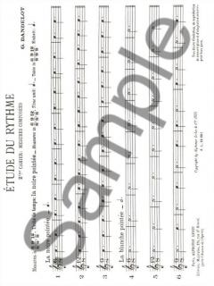 Etude Du Rythme Vol. 2 von Georges Dandelot 