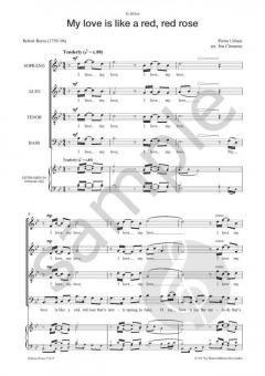 My love is like a red, red rose von Voces 8 