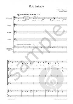 Edo Lullaby von Voces 8 