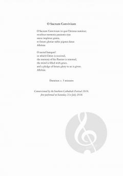 O Sacrum Convivium von Marco Galvani 