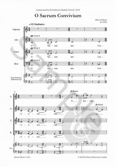 O Sacrum Convivium von Marco Galvani 