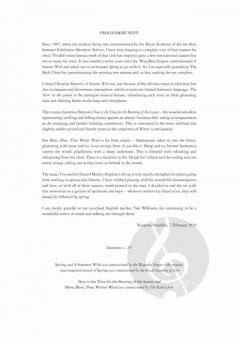 4 Choral Seasons von Roxanna Panufnik 