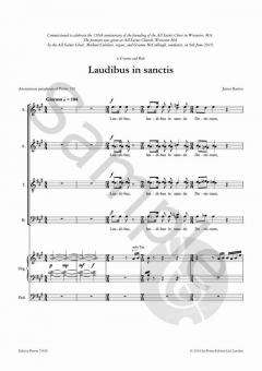 Laudibus in sanctis von James Burton 