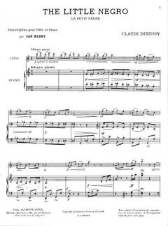 Petit Negre von Claude Debussy 