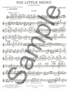 Petit Negre von Claude Debussy 
