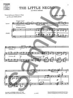 Petit Negre von Claude Debussy 