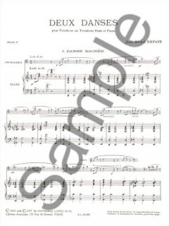 2 Danses von Jean-Michel Defaye für Bassposaune und Klavier im Alle Noten Shop kaufen