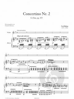 Concertino Nr. 2 G-Dur op. 377 von Carl Bohm 