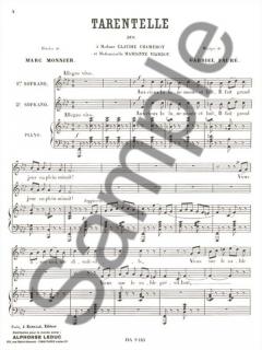 Tarentelle von Gabriel Fauré 