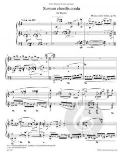 Sursum chordis corda für Klavier op. 81a von Thomas Daniel Schlee im Alle Noten Shop kaufen