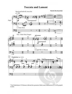 Toccata and Lament for organ (2008/2013) von Martin Herchenröder 