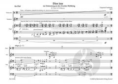 Dies irae für Orgel und Schlagzeug von Zsigmond Szathmáry 