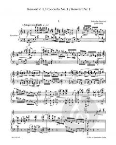 Konzert von Bohuslav Martinu 