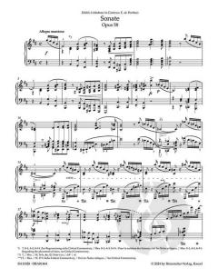 Sonate h-Moll op. 58 von Frédéric Chopin 