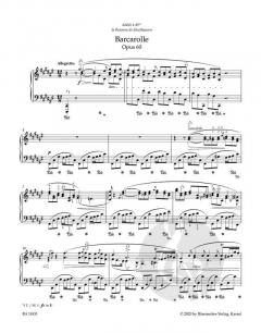 Barcarolle Fis-Dur op. 60 von Frédéric Chopin 