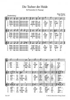 Mörike-Chorliederbuch, Teil 2 op. 19 (1938/1939) von Hugo Distler 