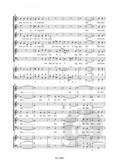 Ein Kind ist uns geboren SWV 384 von Heinrich Schütz 