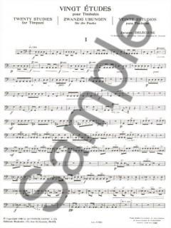 20 Etudes von Jacques Delecluse 