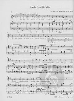 An die ferne Geliebte op. 98 von Ludwig van Beethoven 