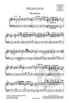 Pigmalion RCT 52 von Jean-Philippe Rameau 